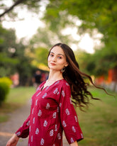 Elegant Print 2Pcs